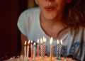 cake, candles, birthday cake, twelve, happy birthday, years, congratulation, dessert, event, party, flame, girl, young, happy, food