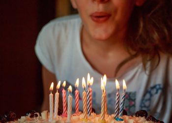 cake, candles, birthday cake, twelve, happy birthday, years, congratulation, dessert, event, party, flame, girl, young, happy, food
