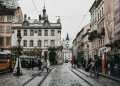 people walking on street