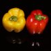 peppers, vegetables, red pepper, yellow pepper, bell peppers, capsicum